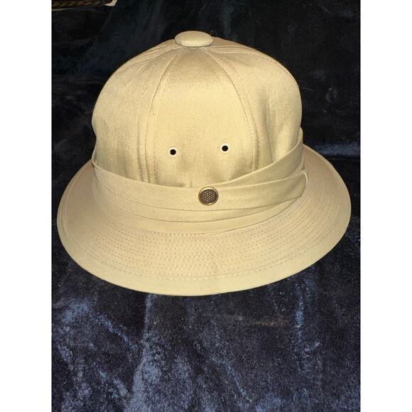 VINTAGE ESTATE UNWORN SAFARI HAT -UNITED HATTERS CAP & MILLINERY WKRS INT UNION - Picture 7 of 7